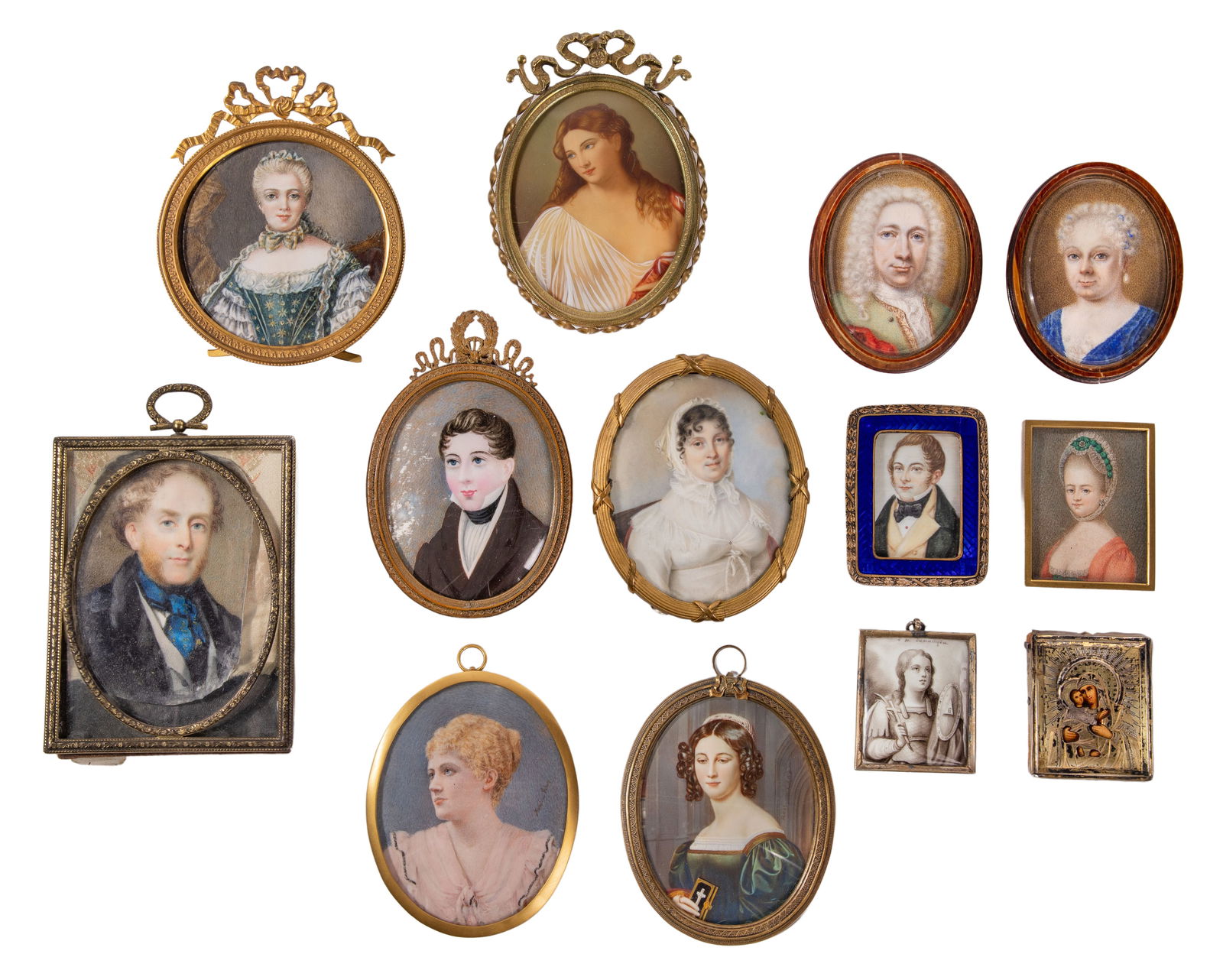 Portrait Miniature Assortment (1 of 2)