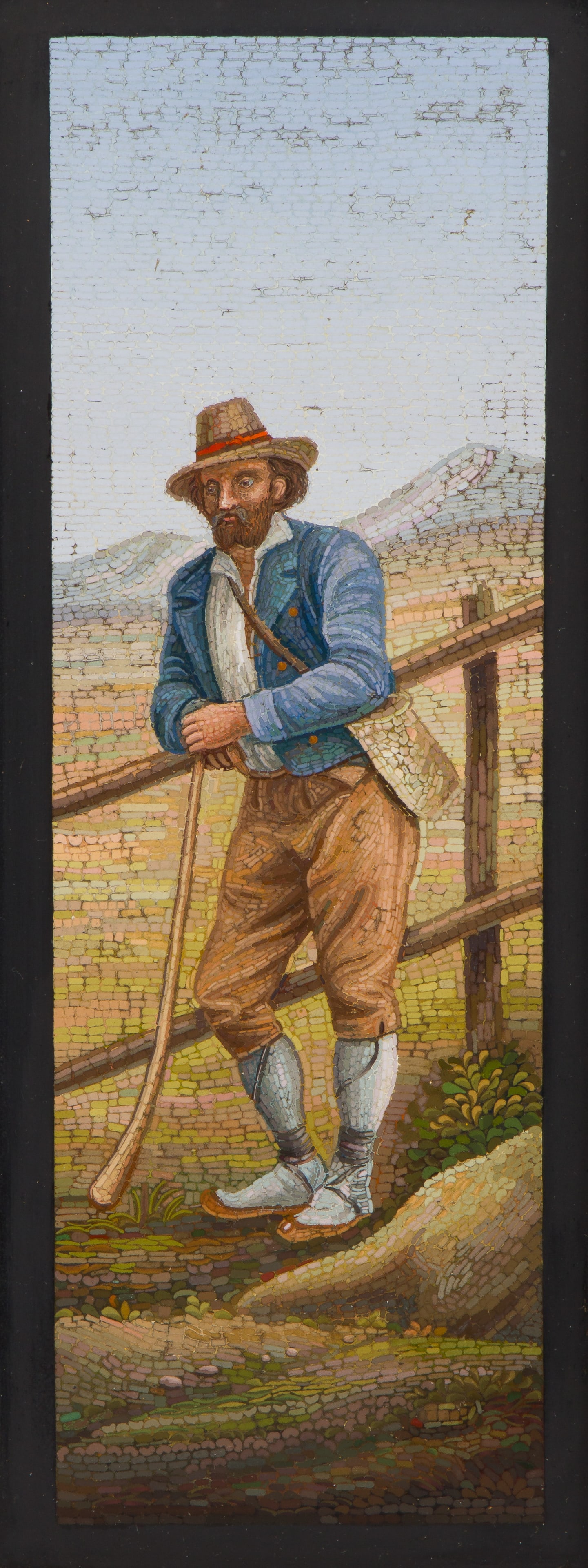 Italian Micro-Mosaic Plaque (1 of 3)