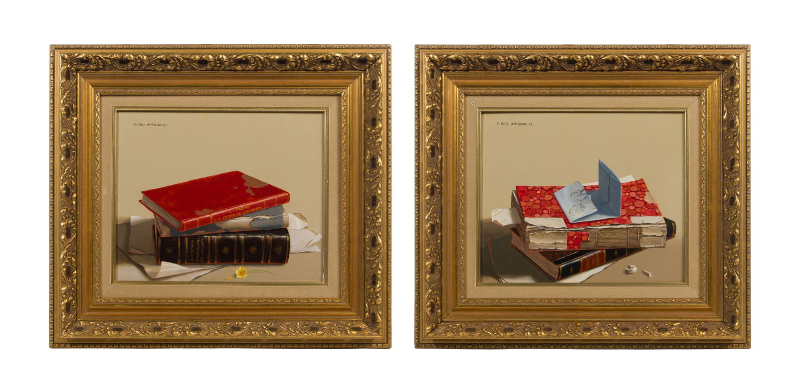 Piero Antonelli (Italian, 1916-1990) Oils on Masonite (1 of 6)