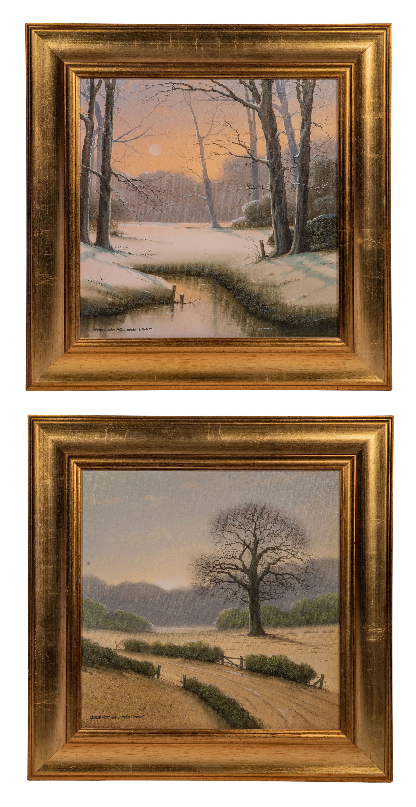 Michael John Hill (English, b.1956) Oils on Canvas (1 of 7)