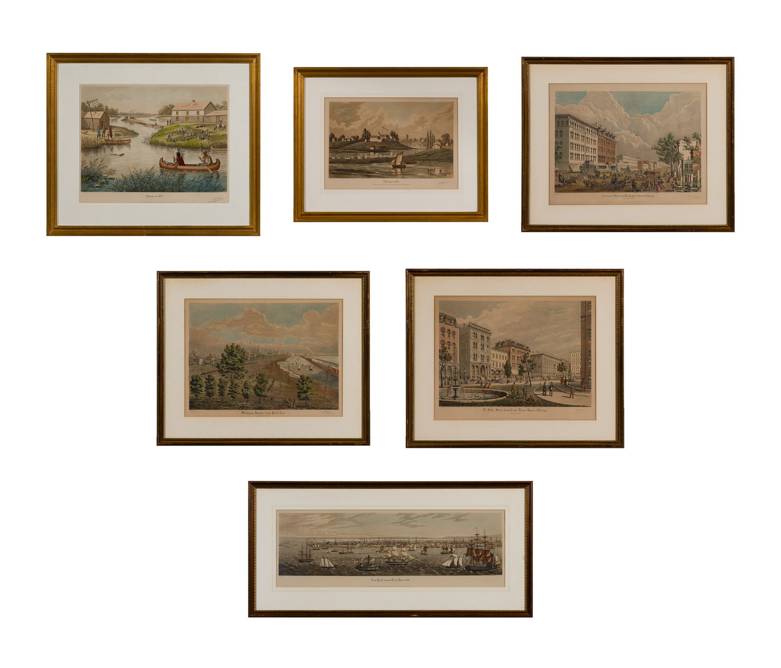 Raoul Varin (American, 1865-1943) Aquatint Etching Assortment (1 of 7)