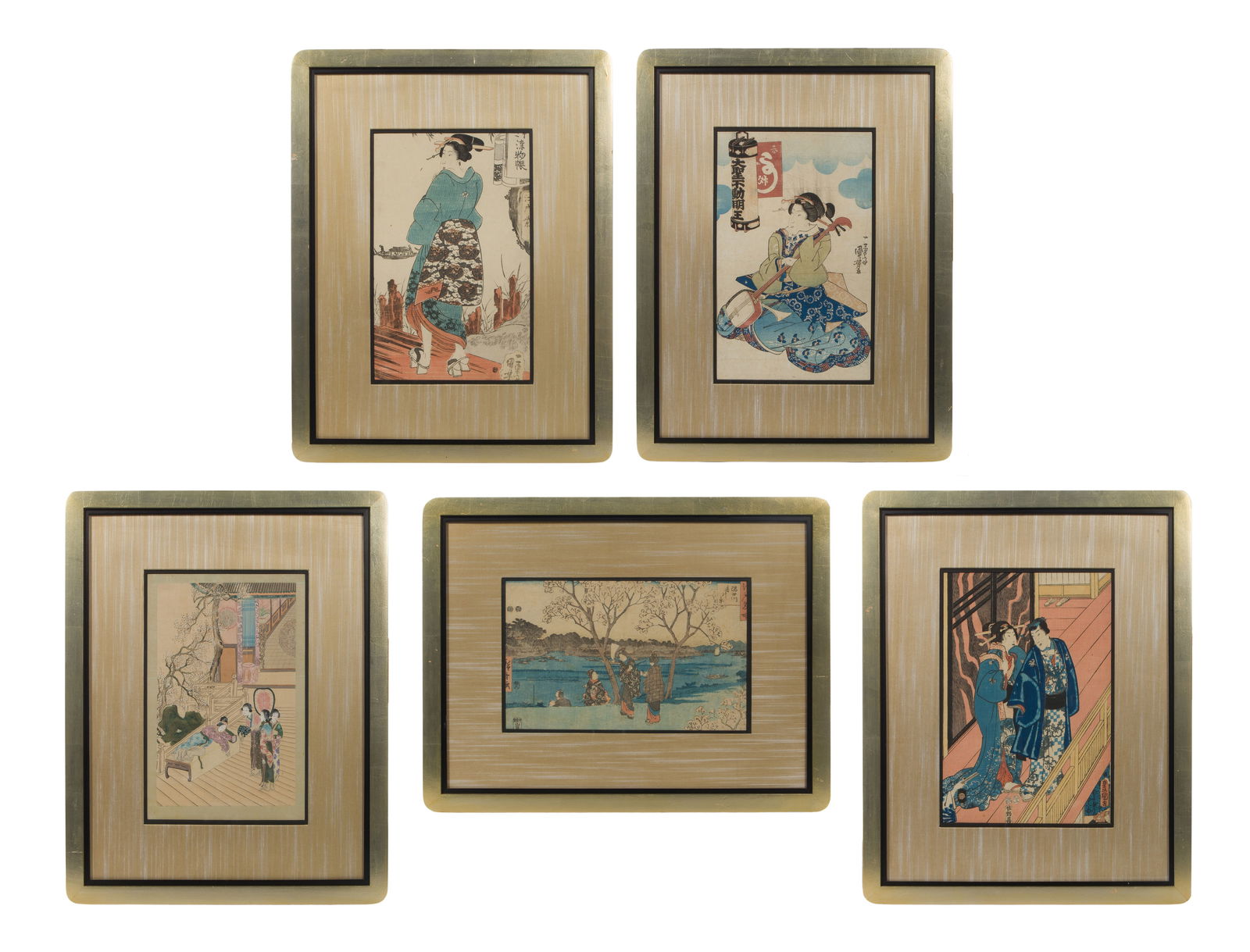 Japanese Woodblock Print Assortment (1 of 1)