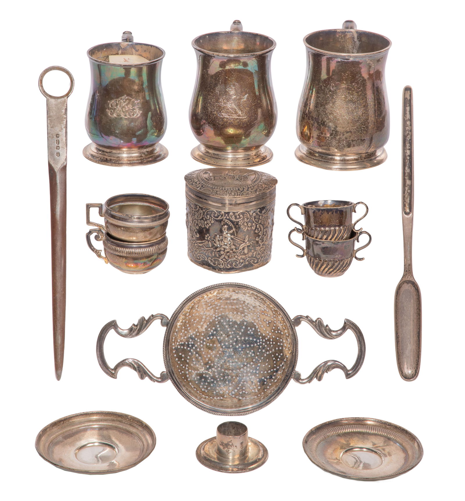 English Sterling Silver Tableware (1 of 12)