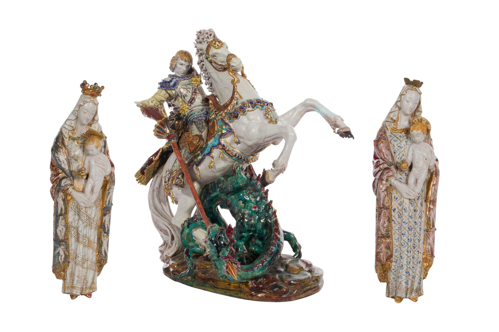 Eugenio Pattarino (Italian, 1885-1971) Figurine Assortment (1 of 3)