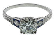 Platinum and Diamond Ring