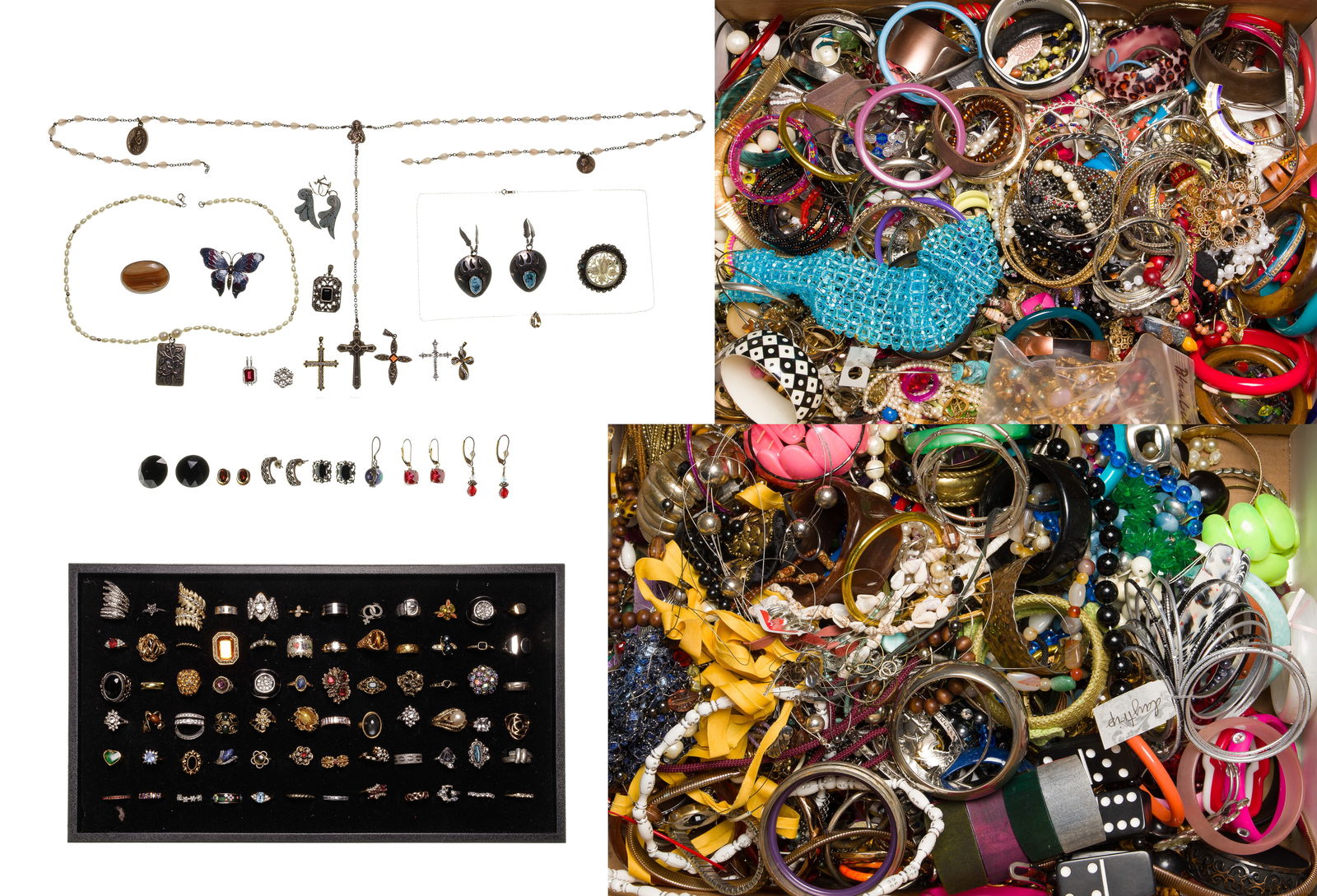 Gold, Sterling Silver and Costume Jewelry (1 of 2)