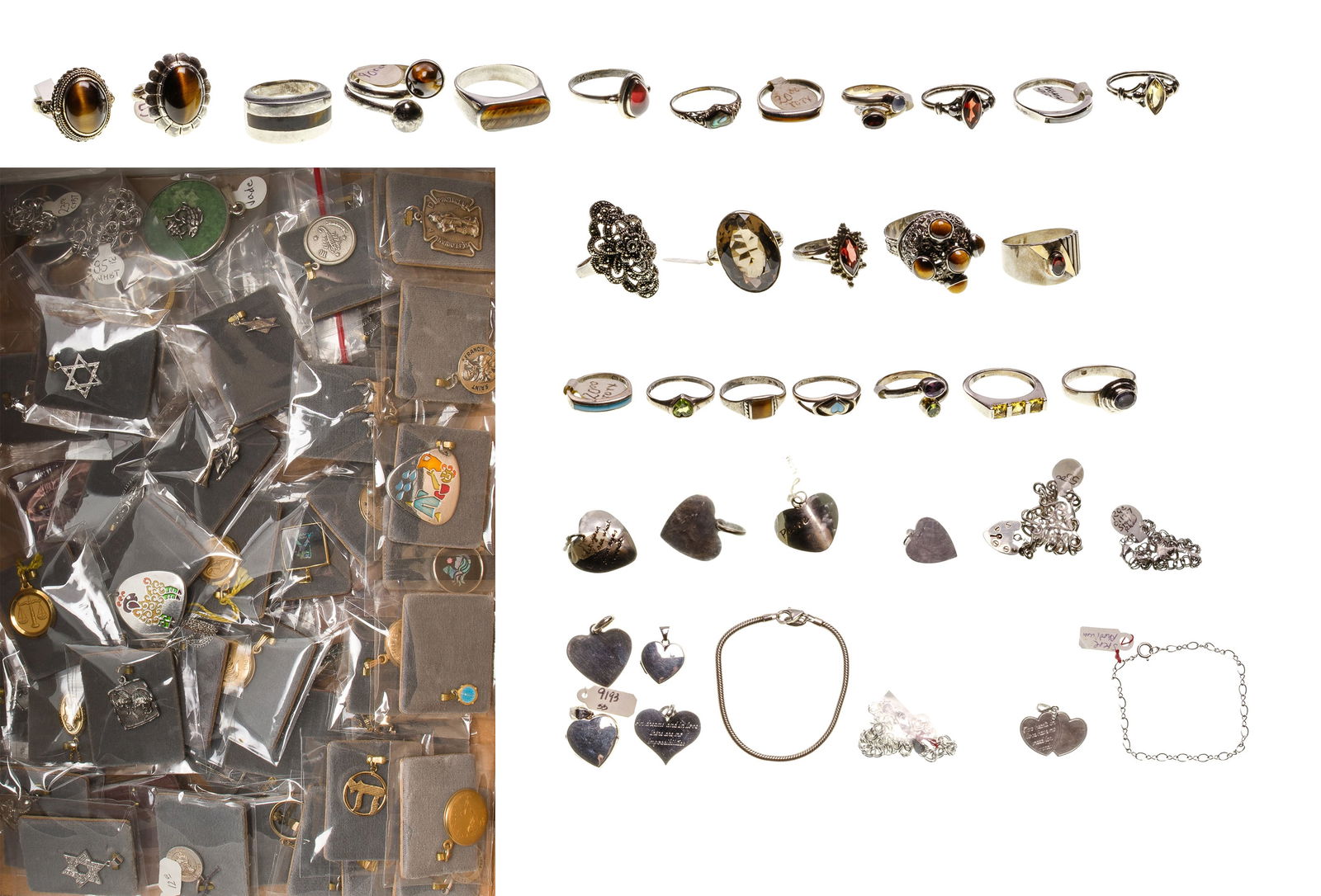 Sterling Silver, Gold Filled and Costume Jewelry Assortment (1 of 1)