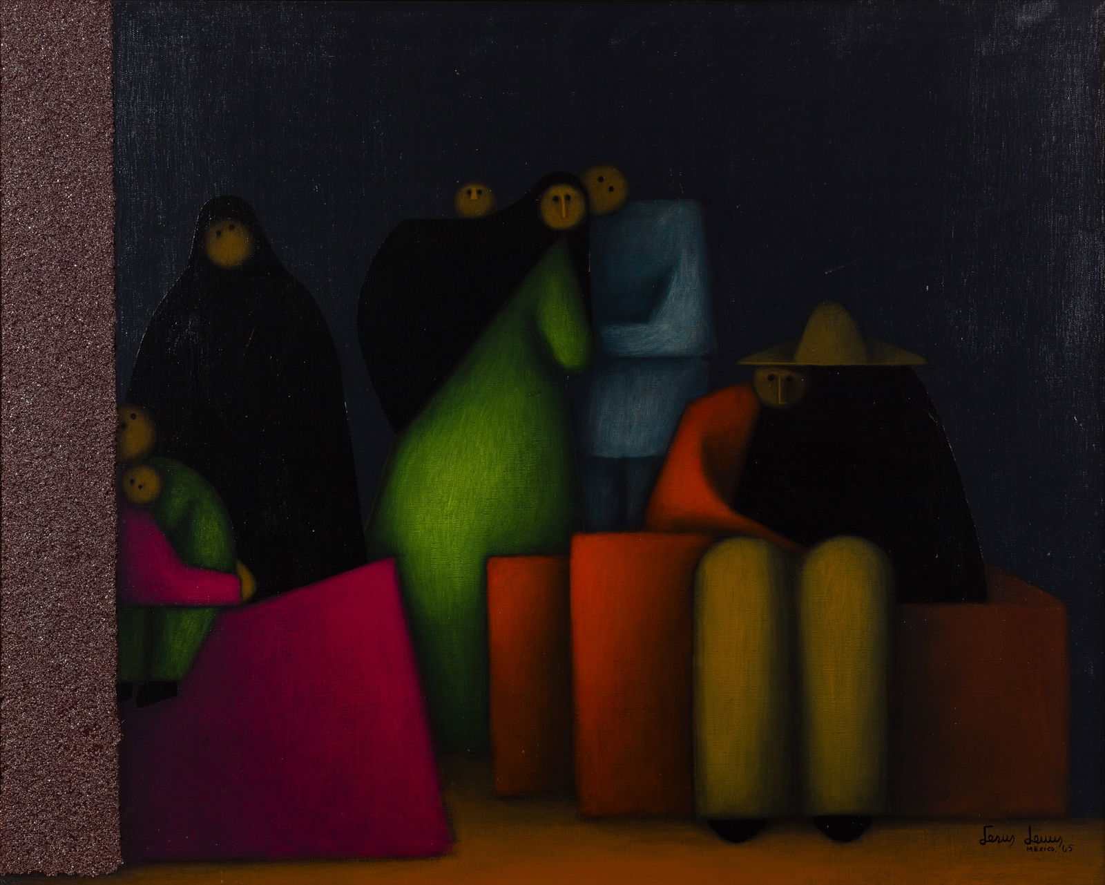 Jesus Leuus (Mexican, b.1948) Oil on Canvas (1 of 7)
