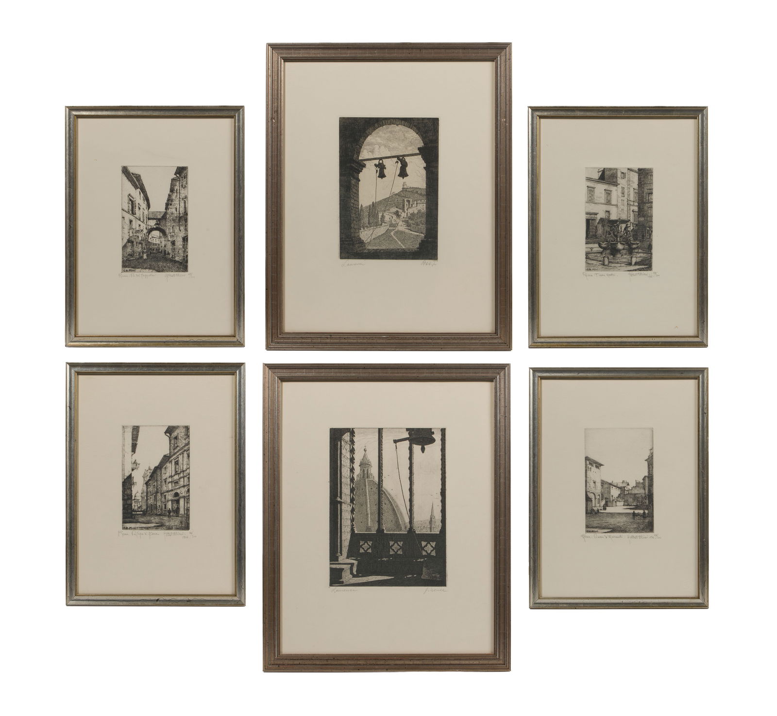 20th Century Italian Etching Assortment (1 of 1)