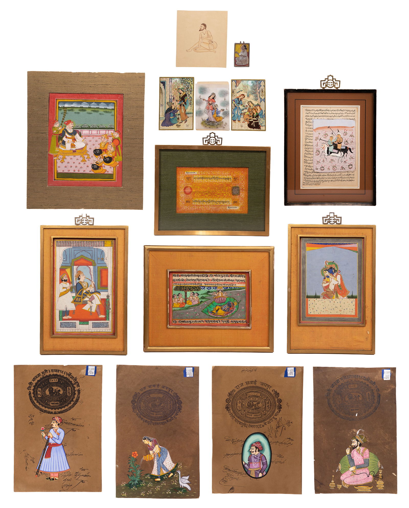 Indian Hindu Painting and Print Assortment (1 of 1)