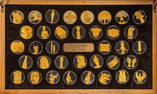 Franklin Mint The Golden Treasures of Ancient Egypt Sterling Silver Round Collection
