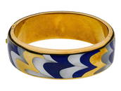 Angela Cummings for Tiffany & Co 18k Yellow Gold Hinged Bracelet