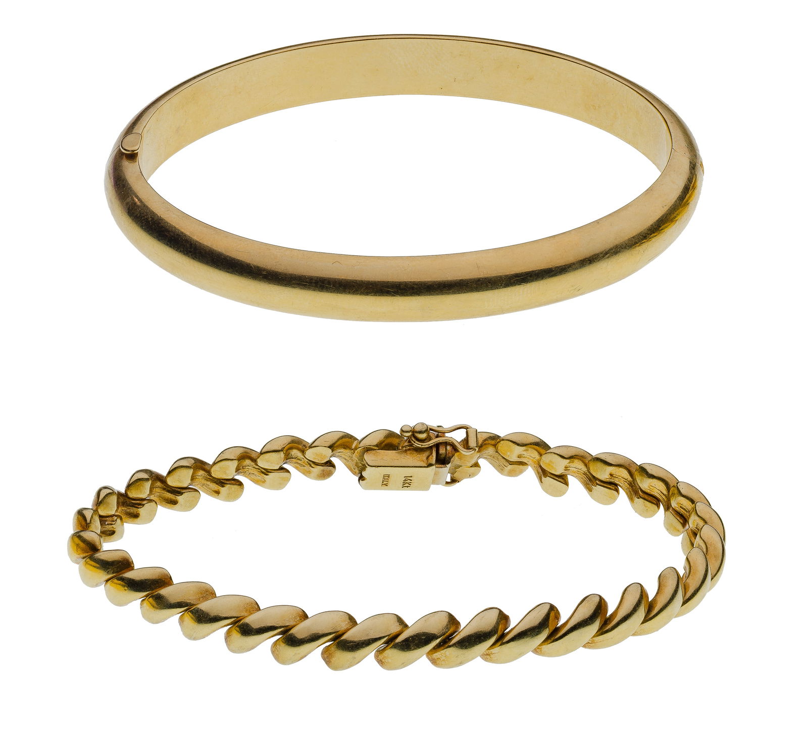 14k Yellow Gold Bracelets (1 of 4)
