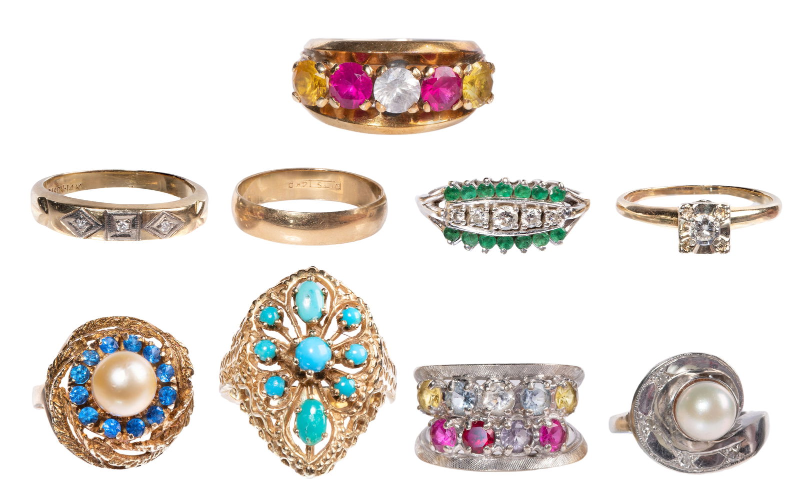 14k Gold Ring Assortment (1 of 2)