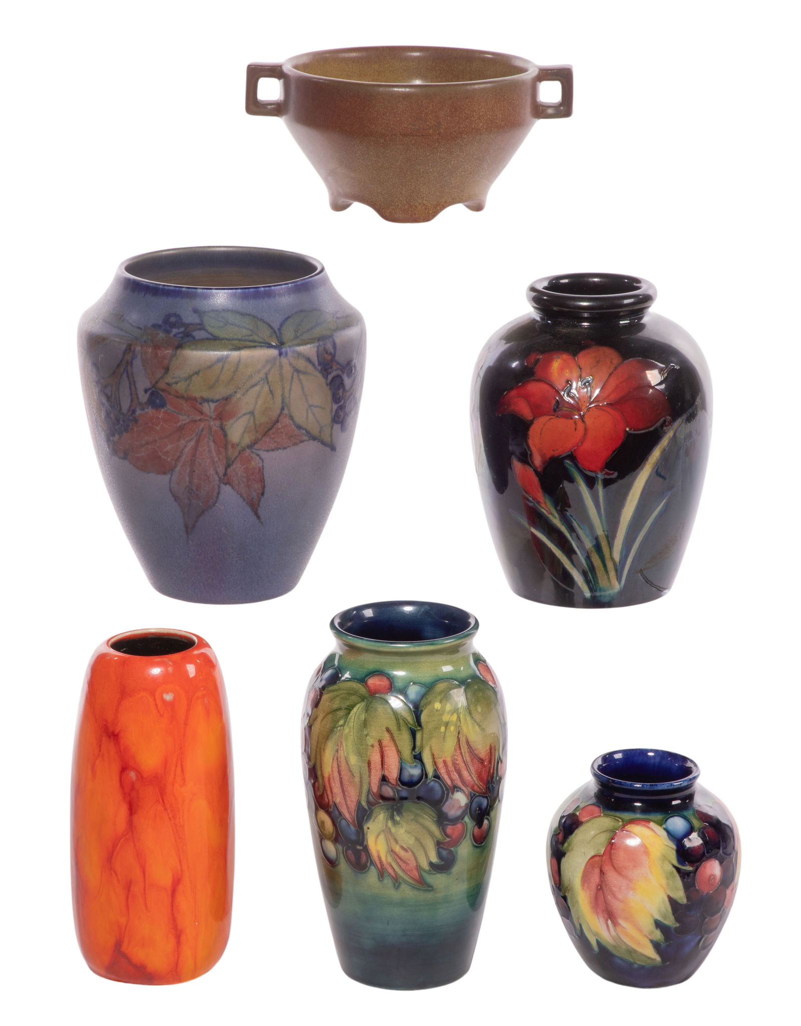 Rookwood and Moorcroft Pottery Assortment (1 of 6)