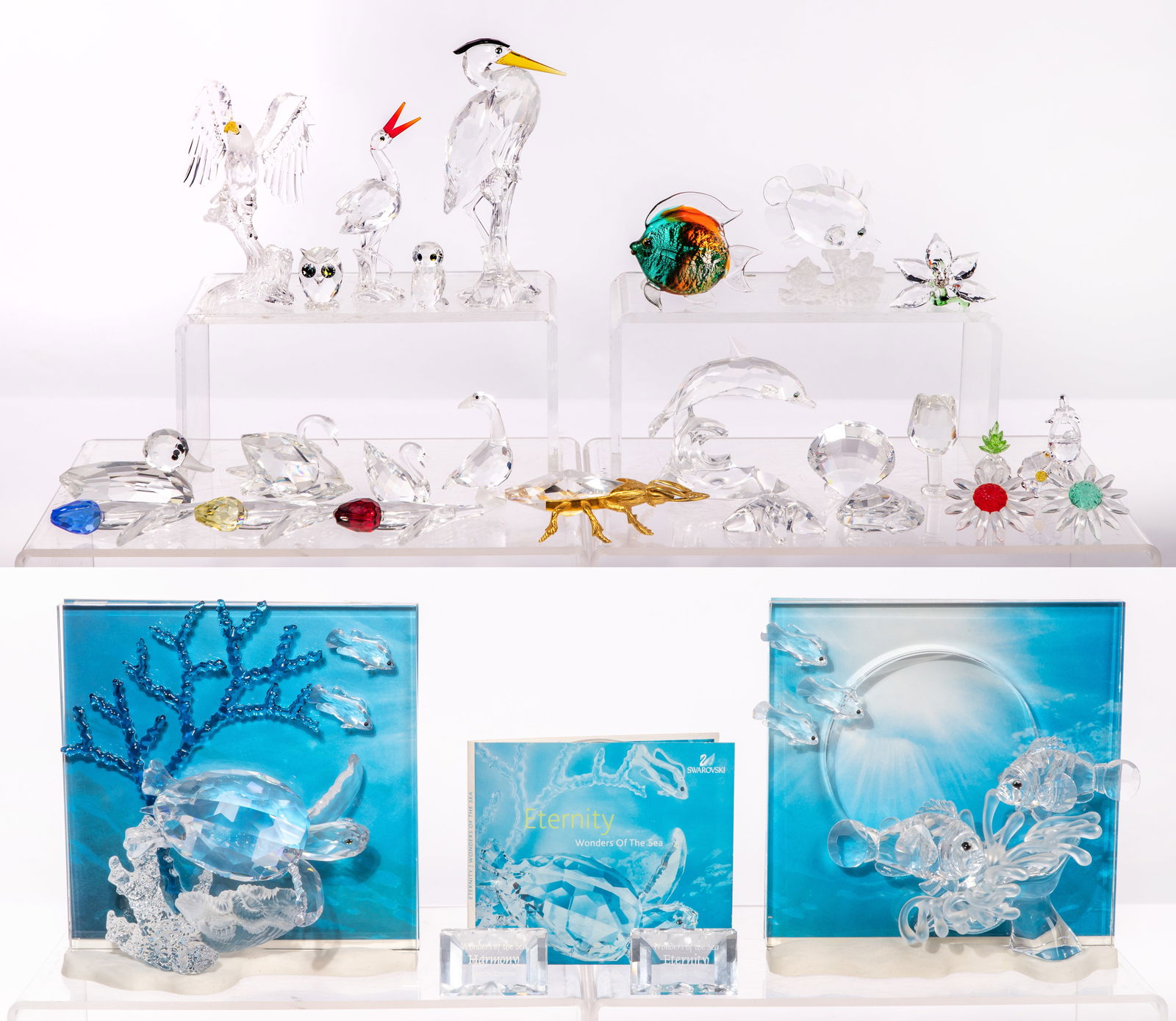 Swarovski Crystal Figurine Assortment (1 of 4)