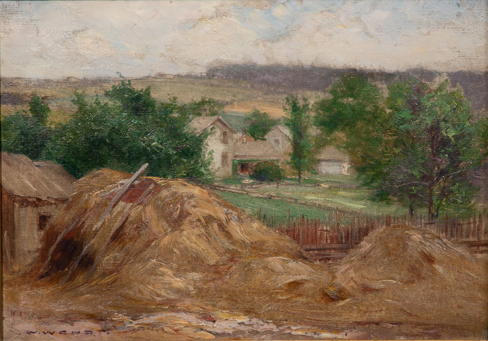 William Wendt (American, 1865-1946) Oil on Canvas (1 of 8)