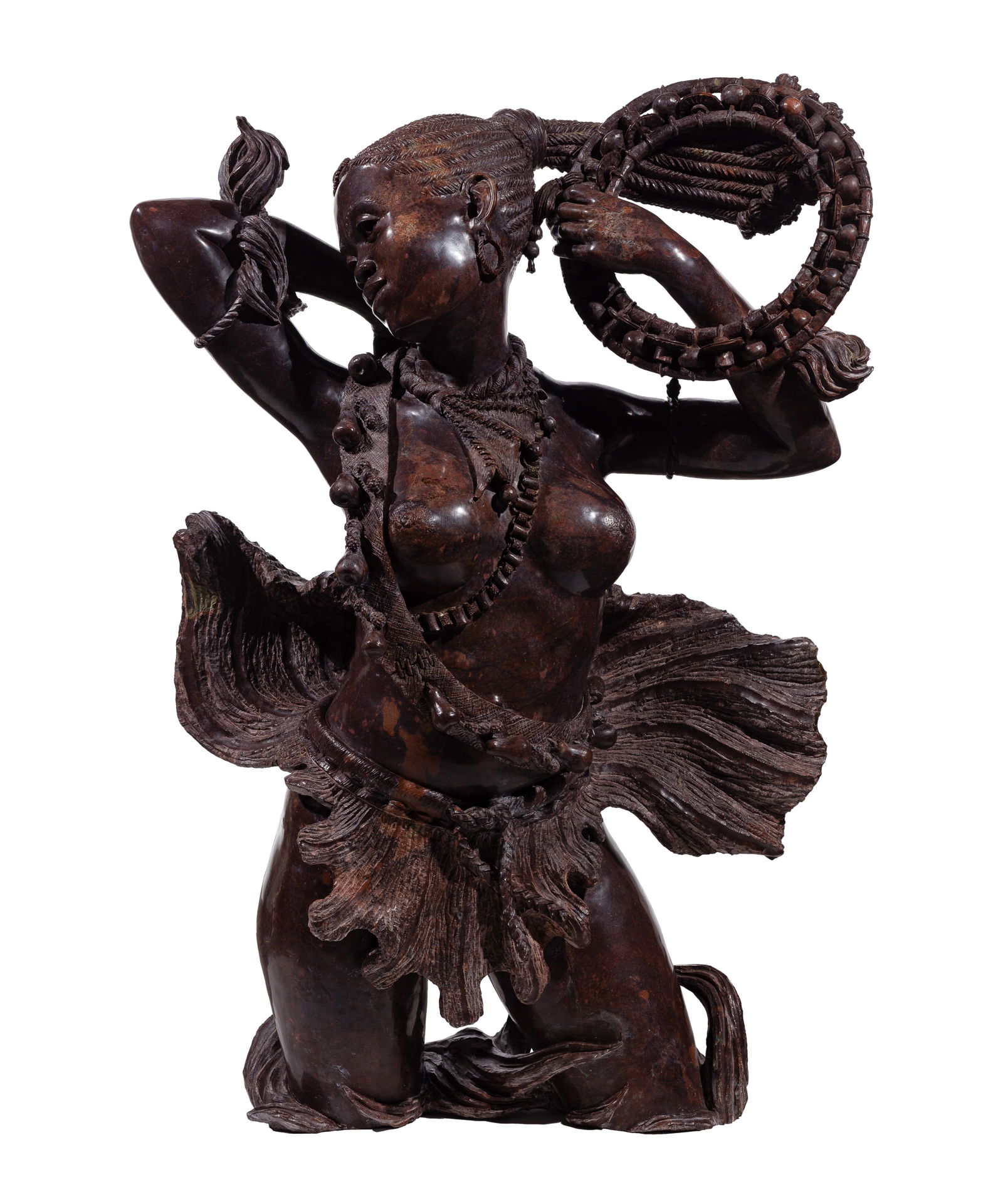 Peter Chikumbirike (Zimbabwean, b.1958) 'Mhende' Shona Stone Sculpture (1 of 5)