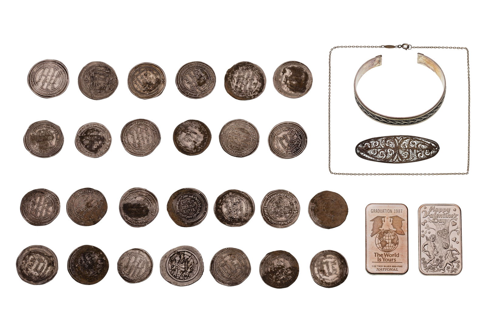 Iran: Silver Coin Assortment (1 of 1)