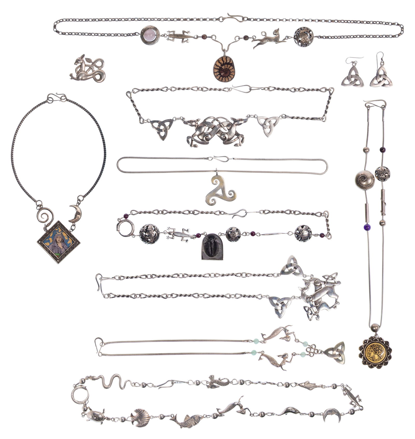 Robert M Place Sterling Silver Jewelry Assortment (1 of 1)
