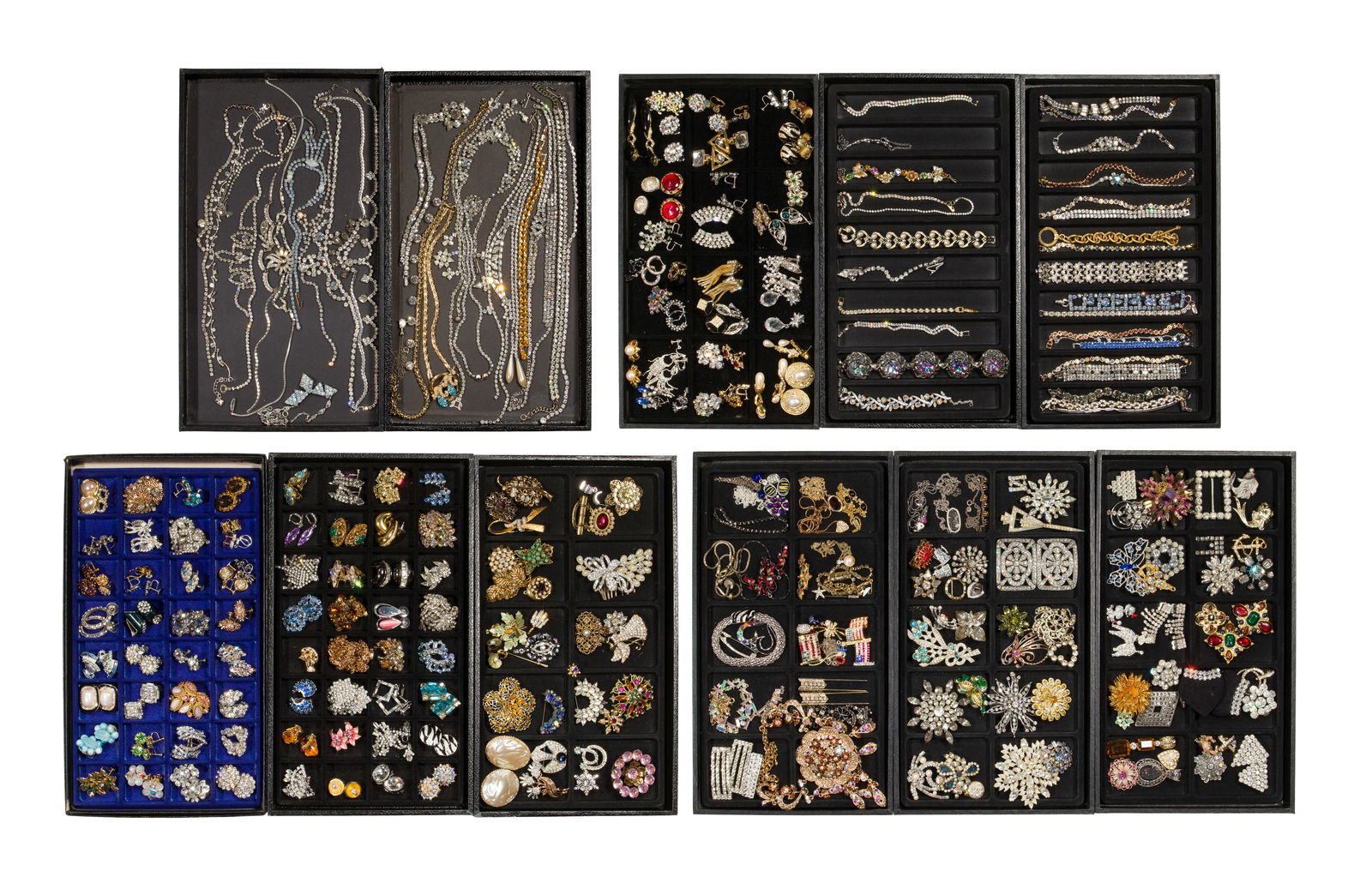 Rhinestone and Costume Jewelry Assortment (1 of 1)