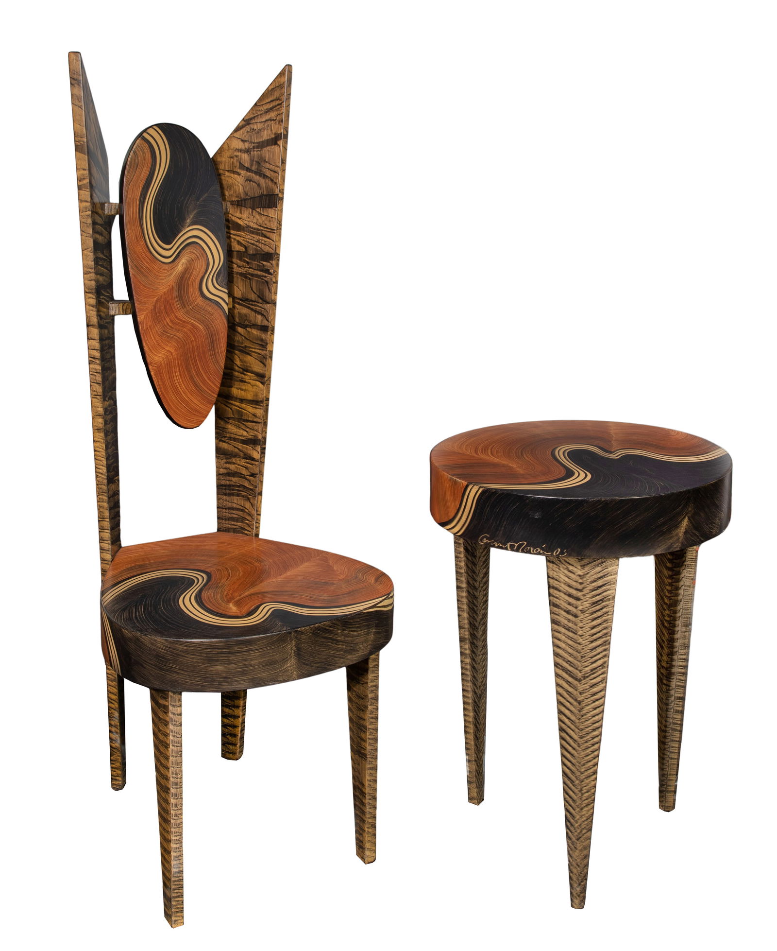 Grant-Noren (20th Century) 'Wing Chair' and Table (1 of 5)