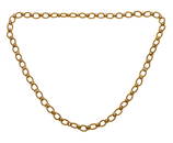 18k Yellow Gold Loop Necklace