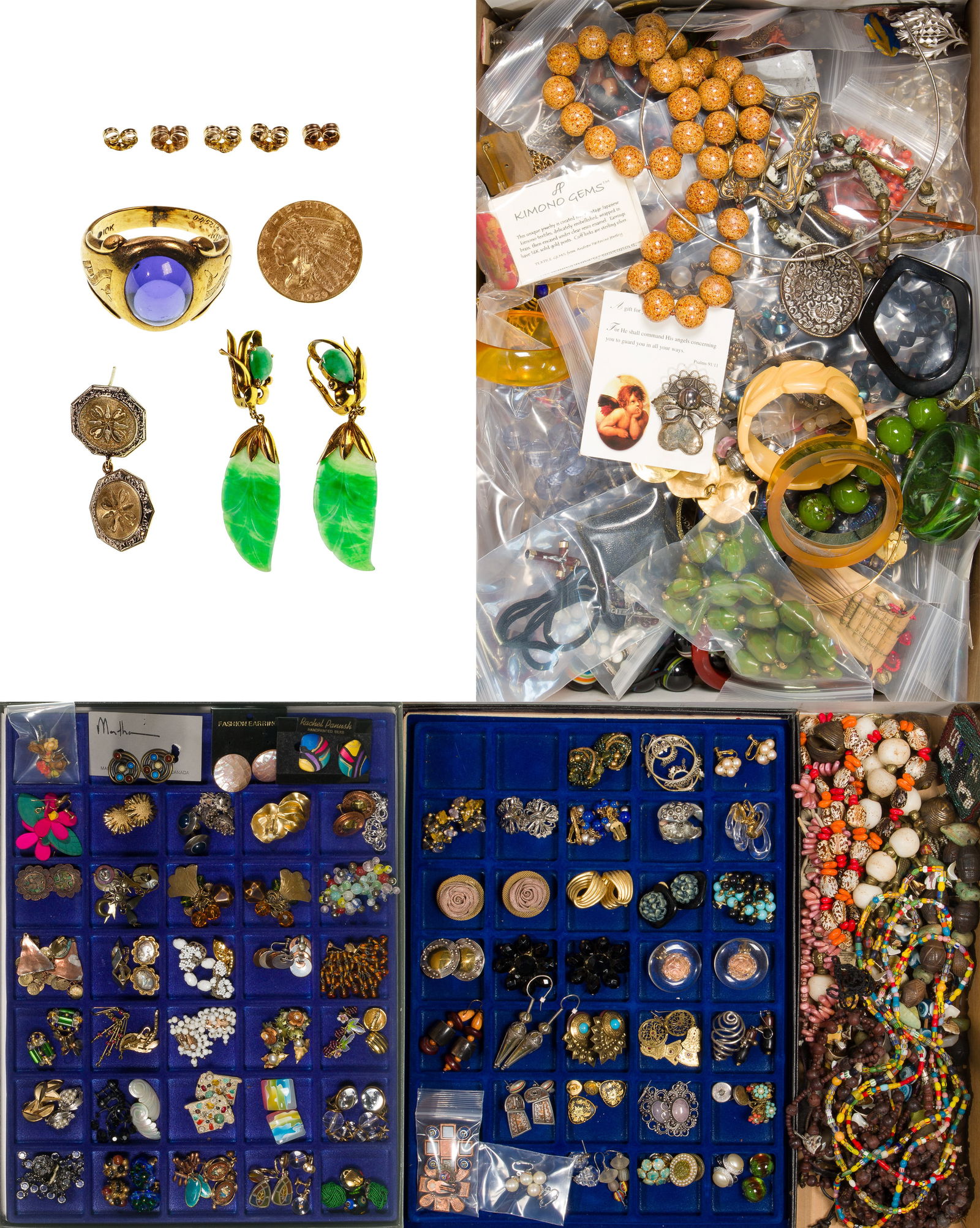 Gold and Costume Jewelry Assortment (1 of 1)