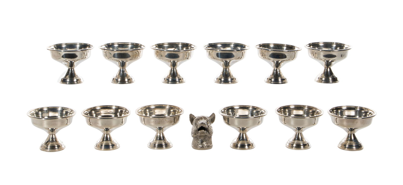 National Silver Co. Weighted Sterling Silver Sherbet Sets (1 of 2)