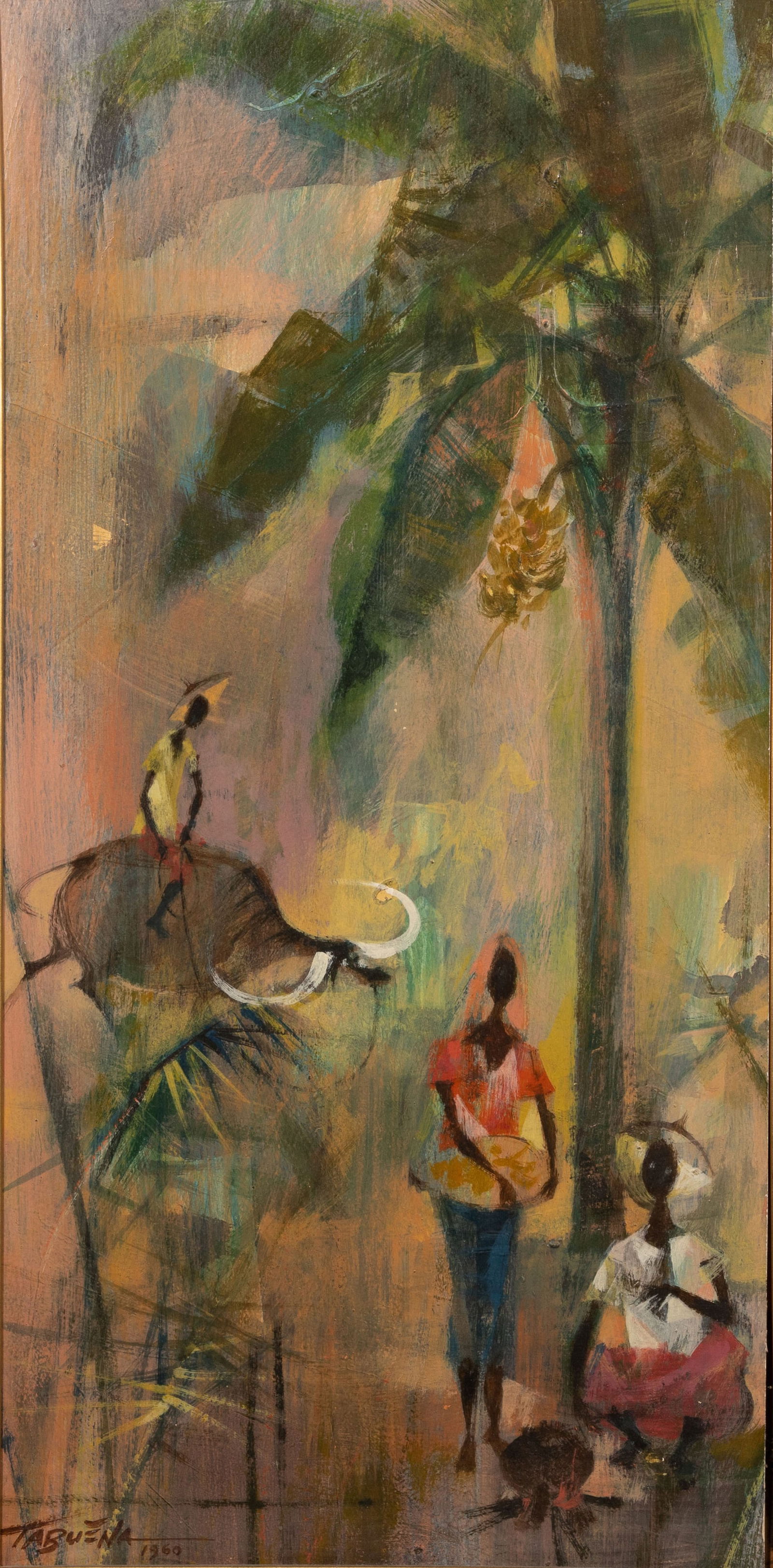 Romeo Villalva Tabuena (Filipino, 1921-2015) Oil on Board (1 of 5)