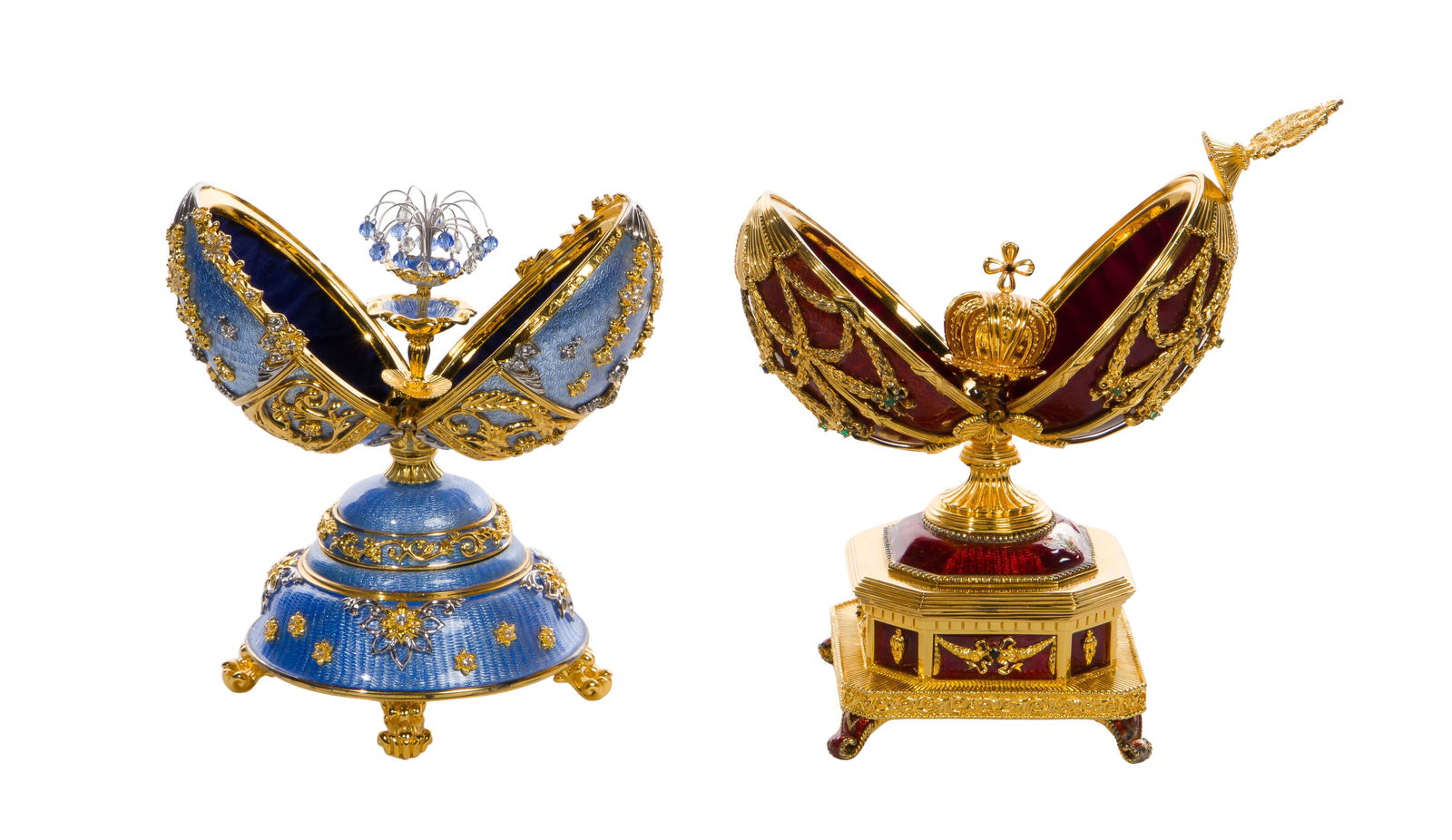Franklin Mint Faberge Musical Eggs (1 of 4)