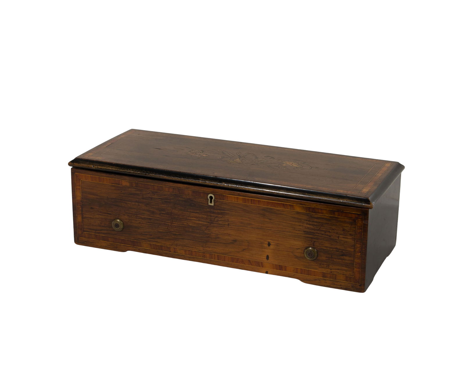 Swiss Marquetry Music Box (1 of 6)