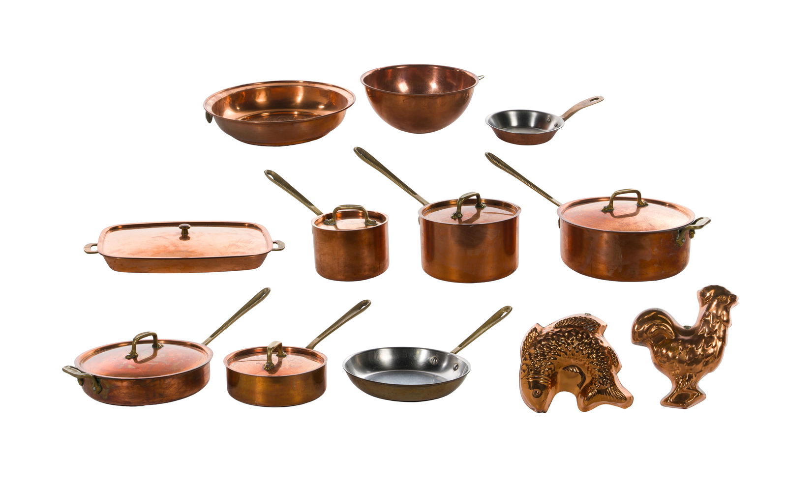 Copper Cookware Assortment (1 of 1)