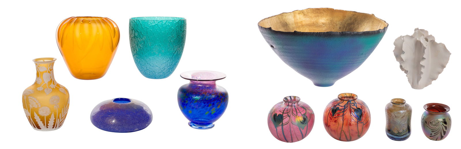 Art Glass and Ceramic Assortment (1 of 13)