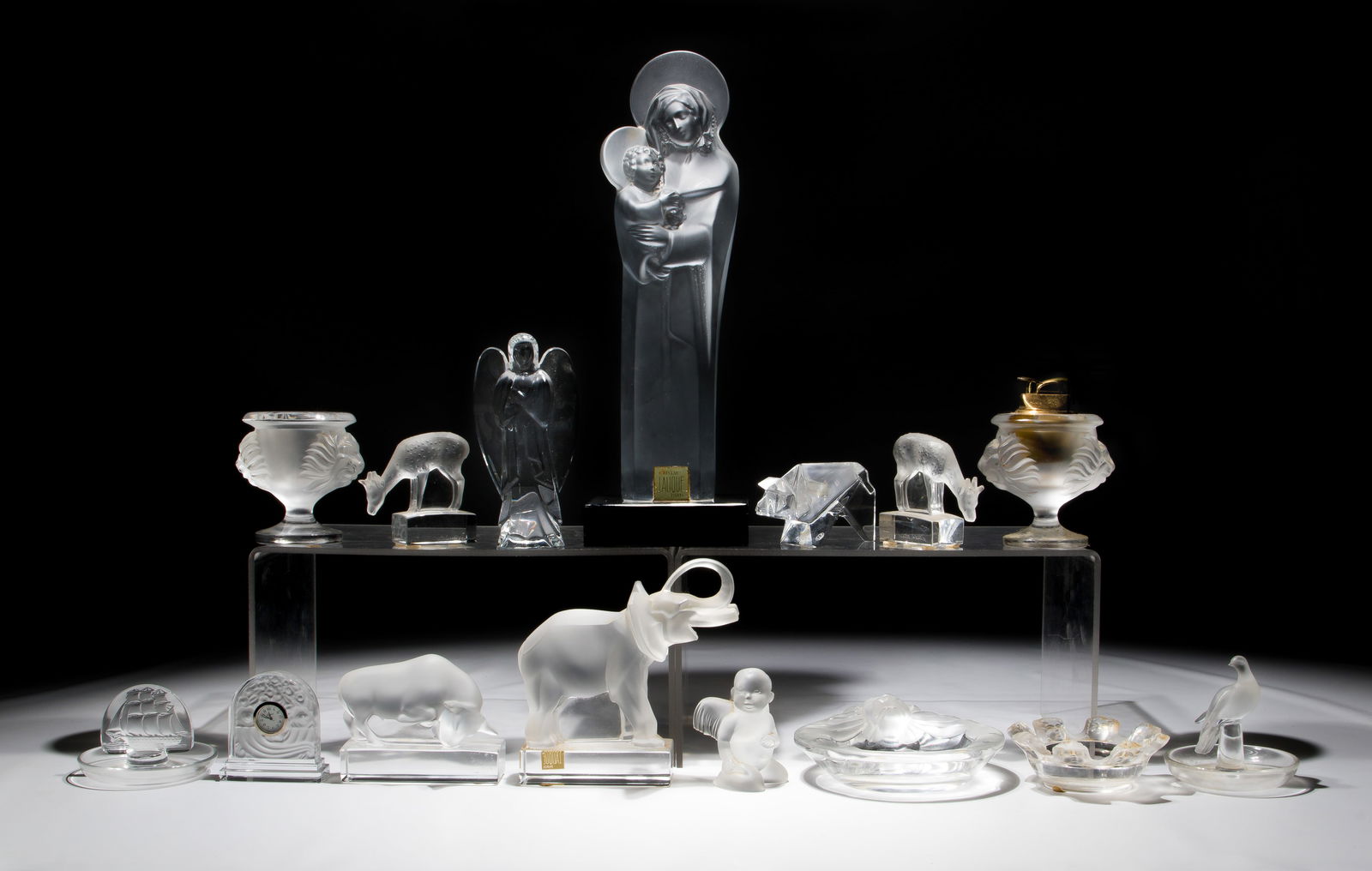 Lalique and Baccarat Crystal Assortment (1 of 2)