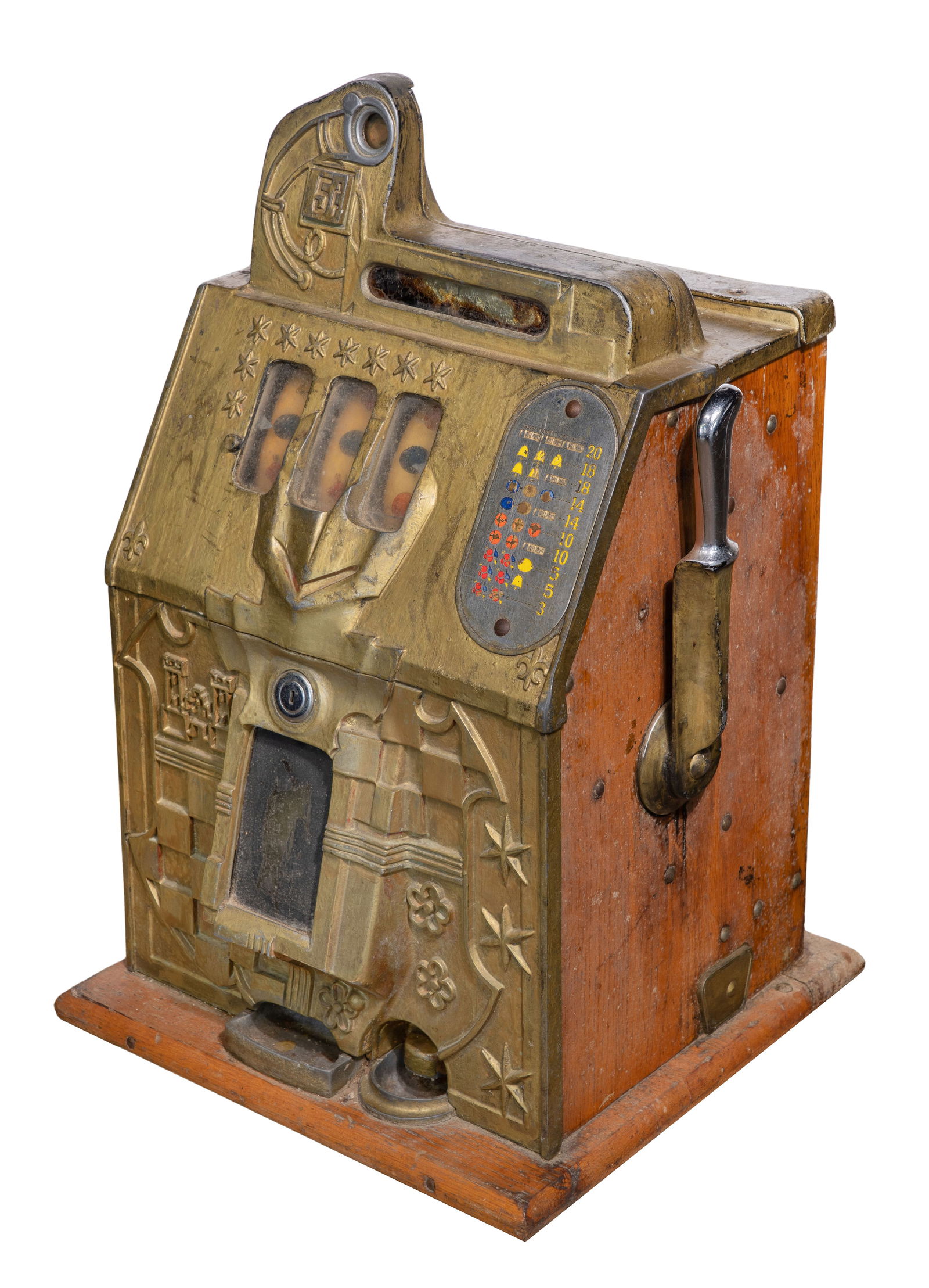 Mills 5c Slot Machine (1 of 3)