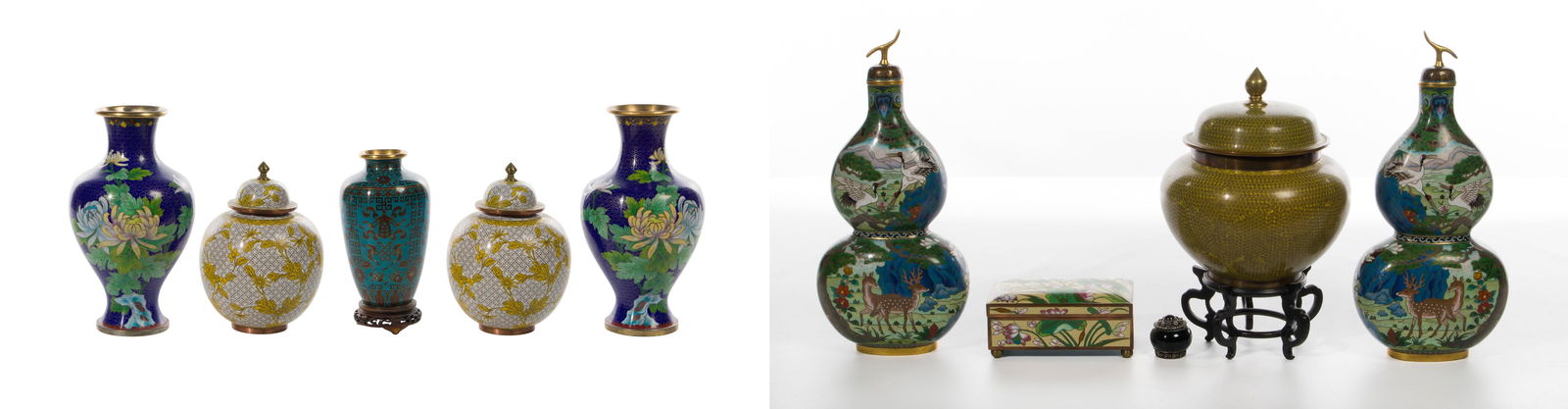 Asian Cloisonne Assortment (1 of 7)