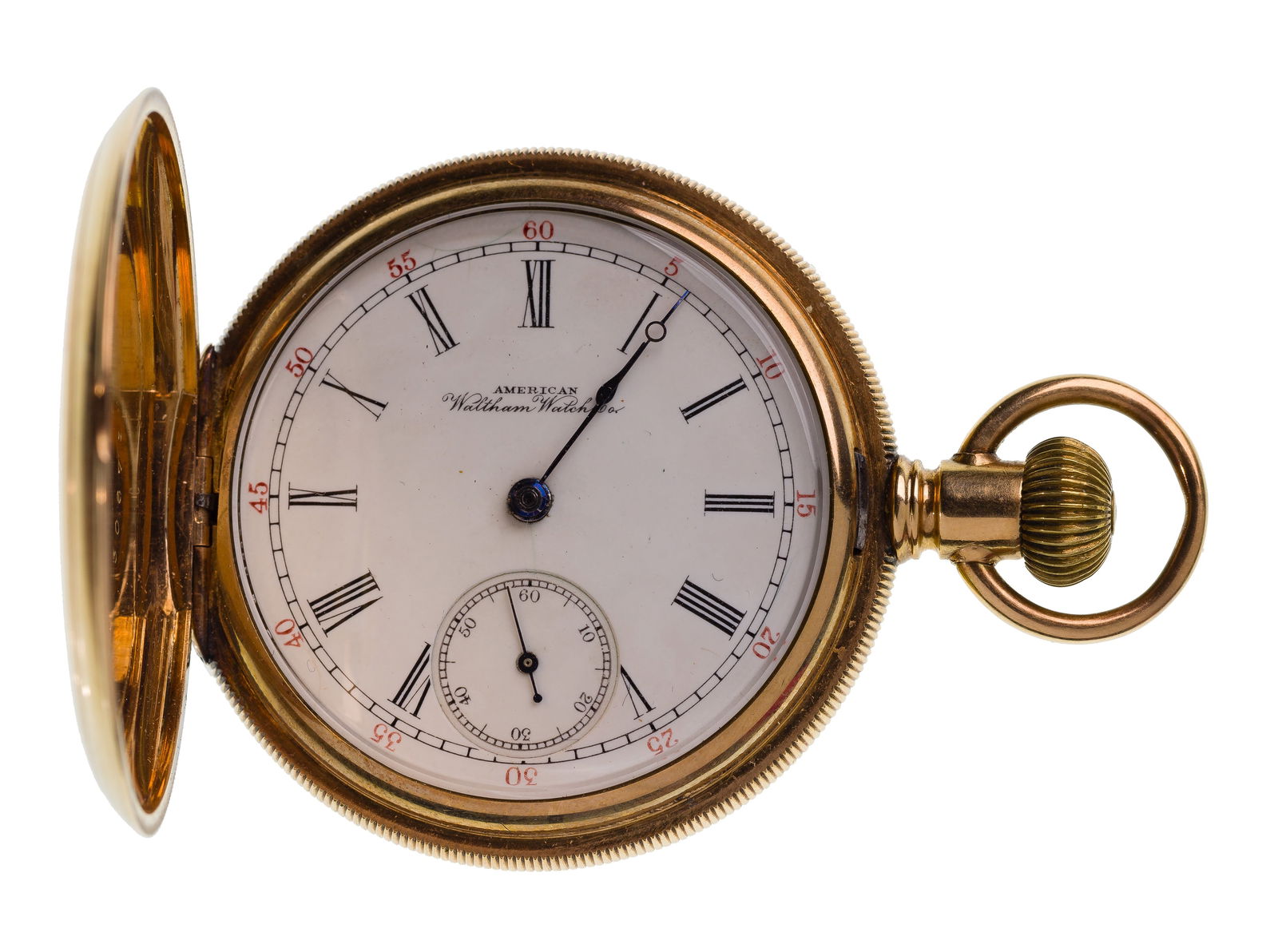 American Waltham Hunter Case Pocket Watch (1 of 6)