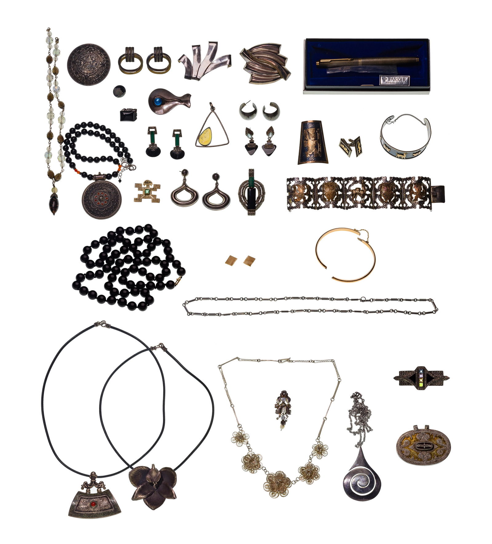 Gold, Silver and Costume Jewelry Assortment (1 of 2)