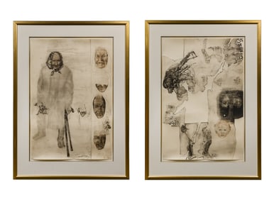 Jiri Anderle (Czech, b.1936) Etchings