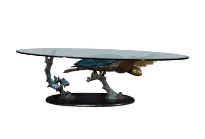 Dale Evers (American, b.1955) 'Honu Solo' Cocktail Table Sculpture