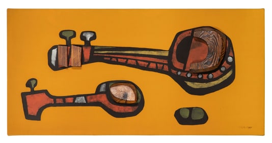 William Westenhaver (American, 1925-2016) Witco Wilrongo Mixed Media Wall Hanging