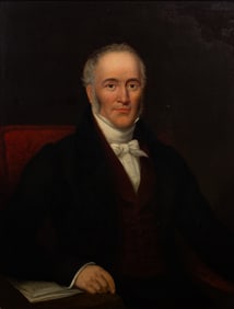 Unknown Artist (American, 18th / 19th Century) Oil on Canvas