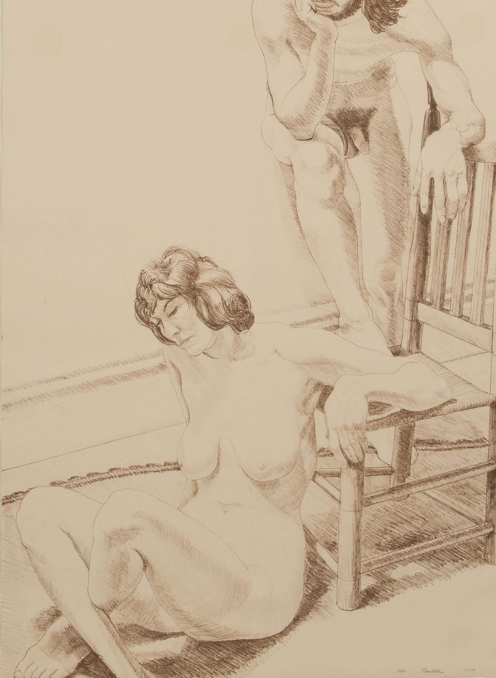 Philip Pearlstein (American, 1922-2022) Lithograph (1 of 3)