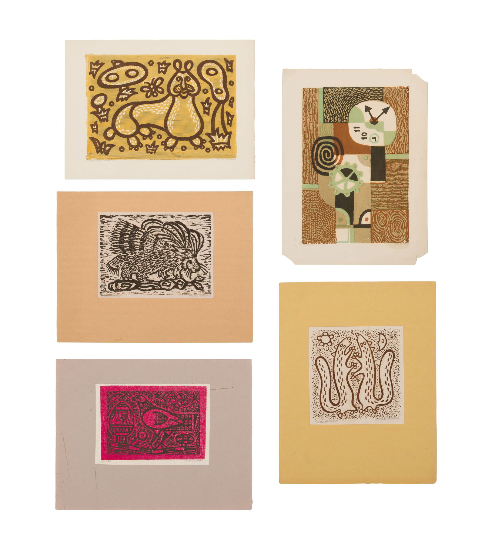 Ethel Spears (American, 1903-1974) Woodblock Prints (1 of 1)