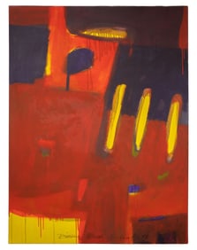 Hanafi (Indonesian, b.1960) Oil on Canvas