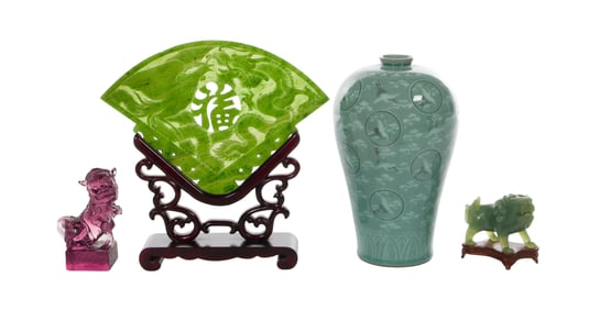 Asian Decorative Object Assortment