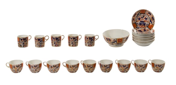 Japanese Imari Style Porcelain Assortment