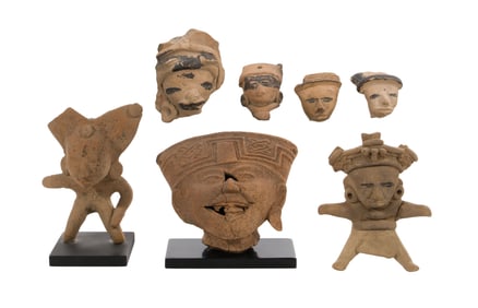 Veracruz Remojadas Figural Pottery Assortment