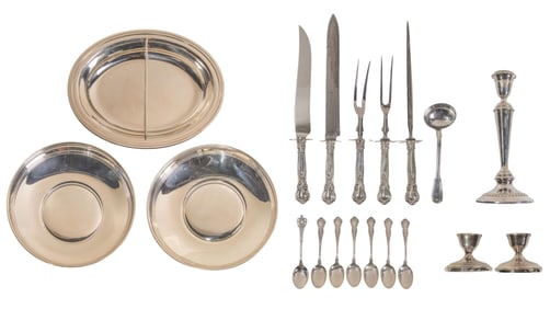 Tiffany & Co Sterling Silver Tableware Assortment